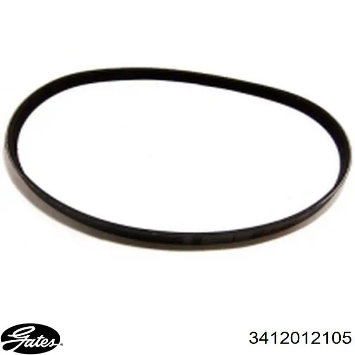 Клиновий ремінь Gates 3412012105 ціна, від 3.04 USD