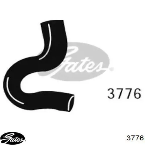 Купити 1343J2 Peugeot/Citroen Шланг/патрубок радіатора охолодження, верхній