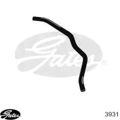 Шланг розширювального бачка, верхній Gates 3931 ціна, від 4.14 USD