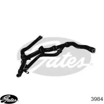 Шланг/патрубок радіатора охолодження, нижній Gates 3984 ціна, від 53.28 USD