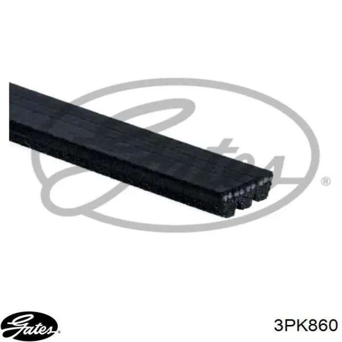 Ремінь генератора 856SK3 Hutchinson