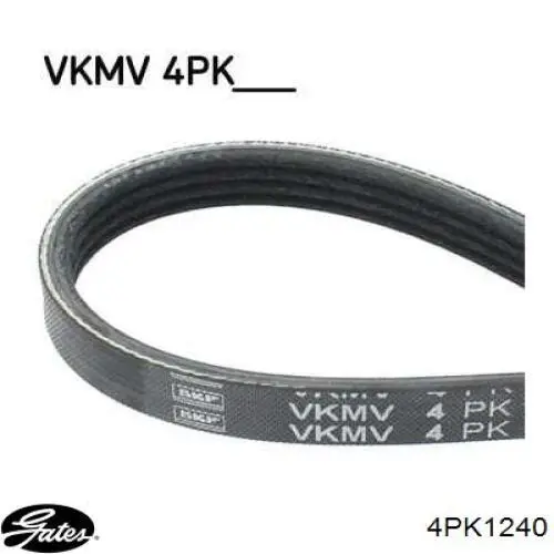 Купити 4PK1240 Gates Ремінь генератора