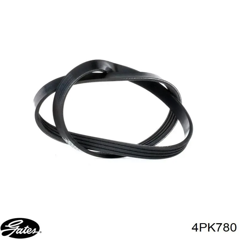 Купити 4PK780 Gates Ремінь генератора