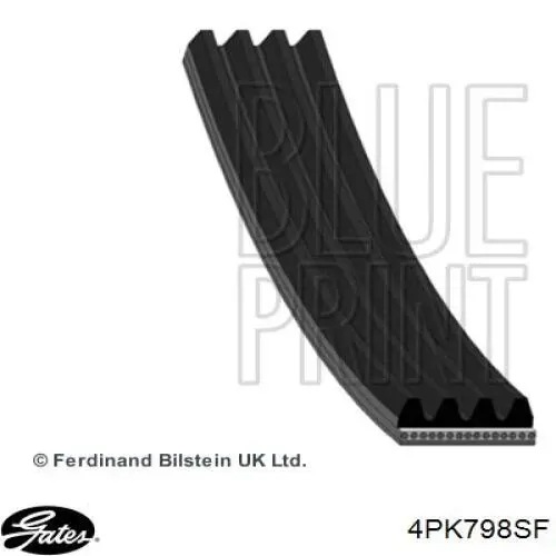 Клиновий ремінь Gates 4PK798SF ціна, від 10.98 USD