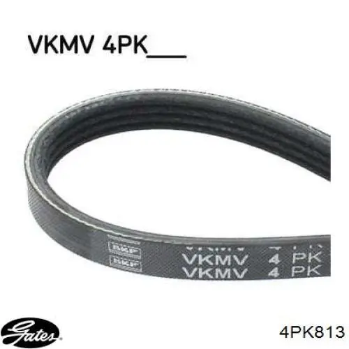 Купити 4PK813 Gates Ремінь генератора