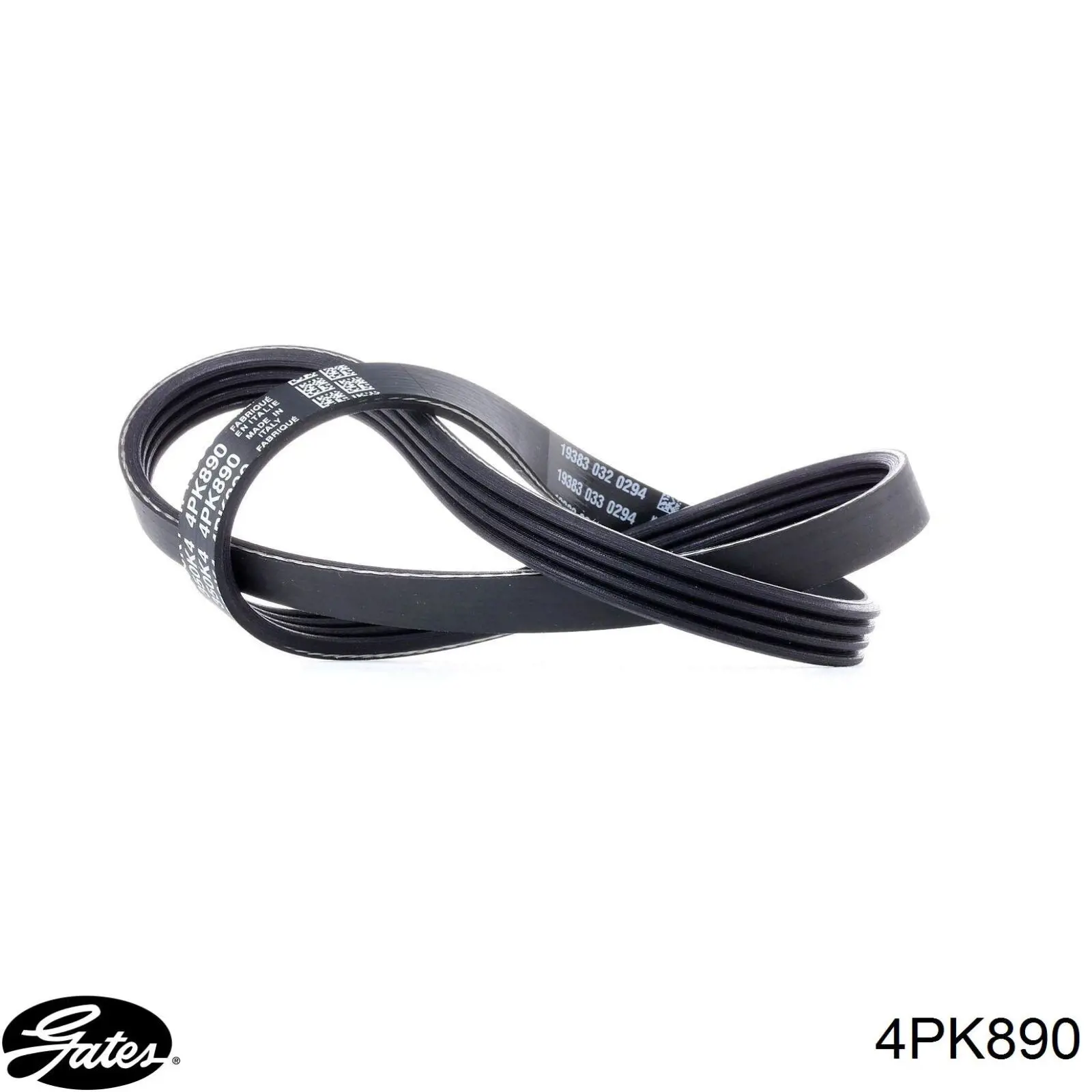 Купити 4PK890 Gates Ремінь генератора