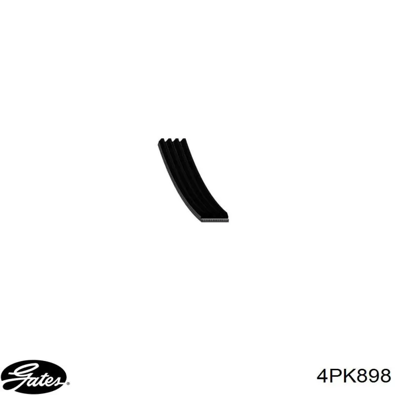 Ремінь кондиціонера Gates 4PK898
