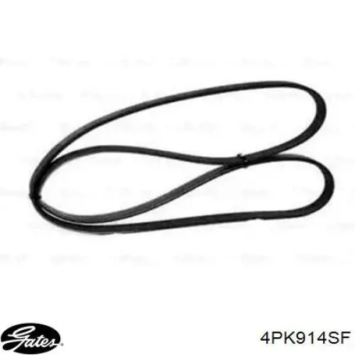 Ремінь генератора 0K01118381A Hyundai/Kia