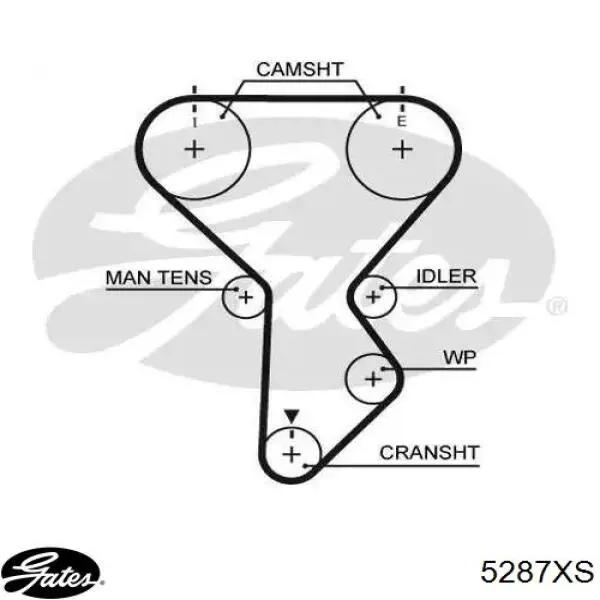 Зубчастий ремінь Hyundai/Kia S0K95412205 ціна, від 17.17 USD