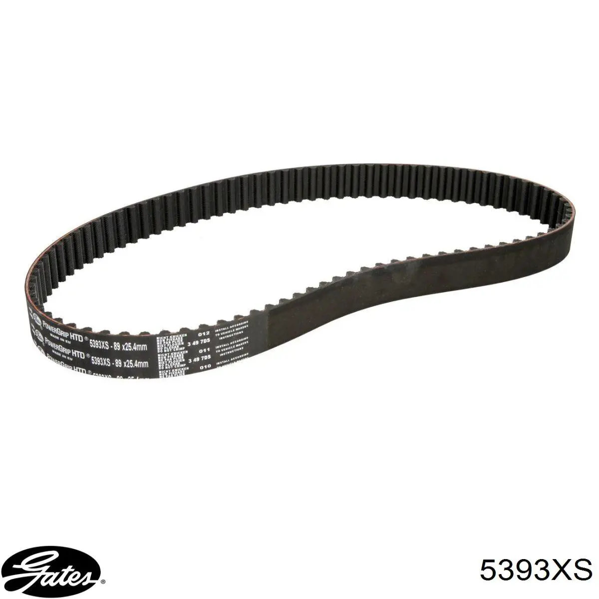Зубчастий ремінь Gates 5393XS ціна, від 15.95 USD