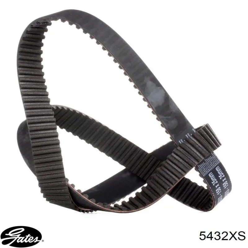 Зубчастий ремінь Gates 5432XS ціна, від 18.55 USD