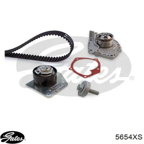 Зубчастий ремінь Gates 5654XS ціна, від 21.68 USD