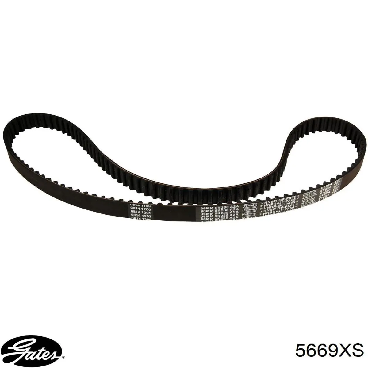 Зубчастий ремінь Gates 5669XS ціна, від 17.10 USD