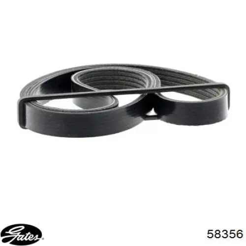 Клиновий ремінь Gates 58356 ціна, від 7.10 USD