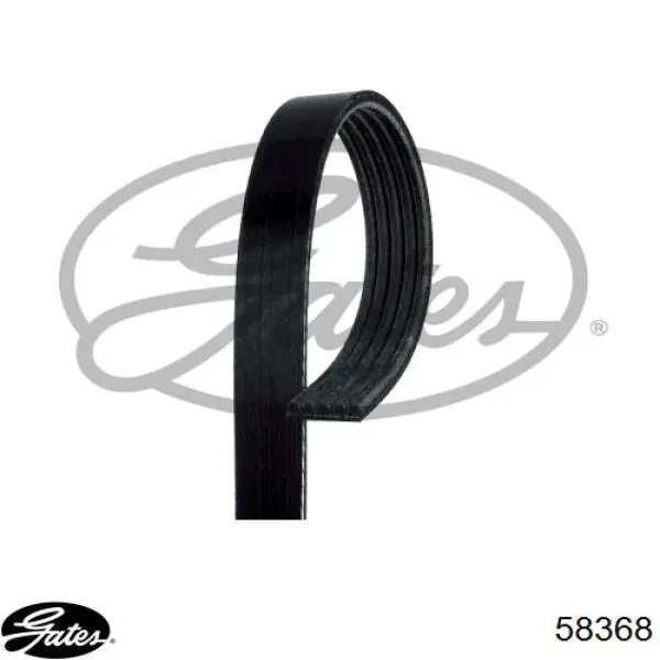 Клиновий ремінь Gates 58368 ціна, від 6.33 USD