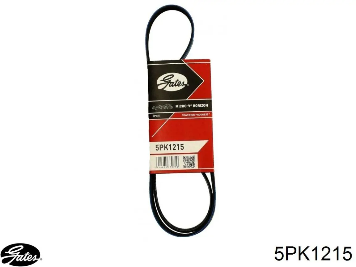 Купити 5PK1215 Gates Ремінь генератора
