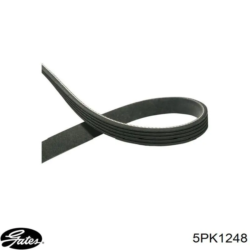 Купити 5PK1248 Gates Ремінь генератора
