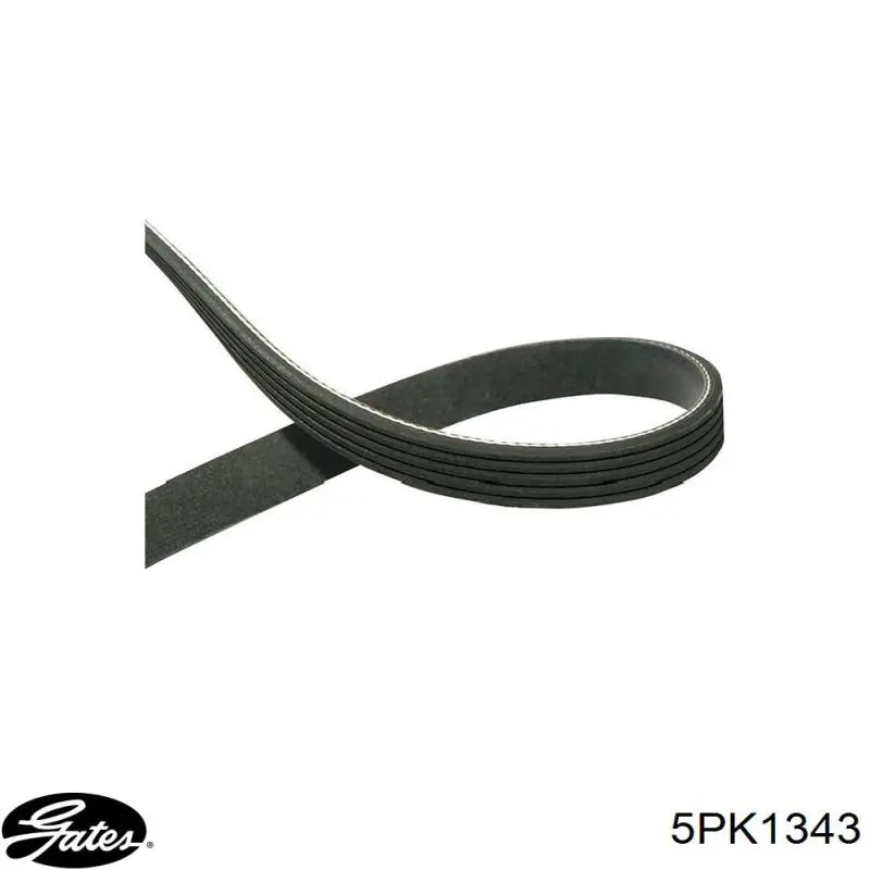 Ремінь генератора 5PK1343 Gates