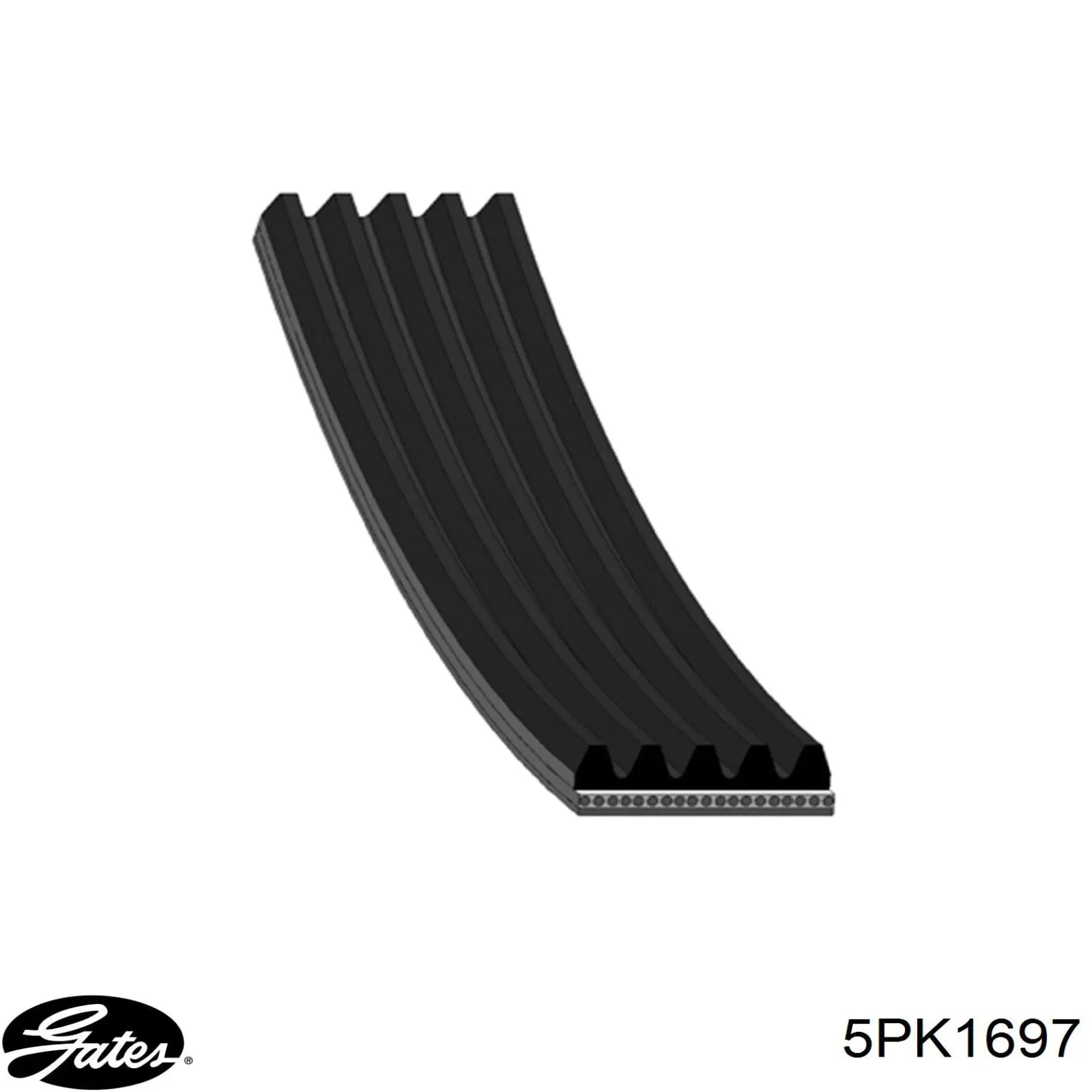 Купити 5PK1697 Dongil Ремінь генератора