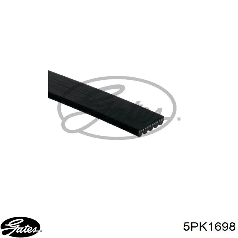 Клиновий ремінь Gates 5PK1698 ціна, від 10.91 USD