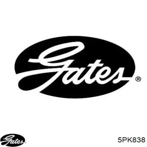Купити 5PK838 Gates Ремінь генератора