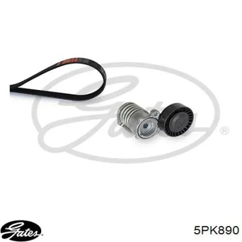 Ремінь генератора 5PK890 Gates