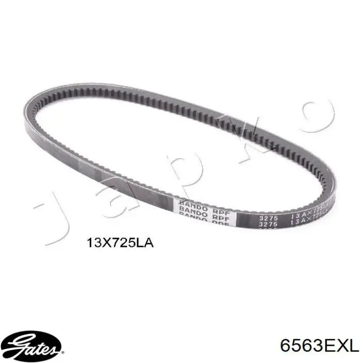 Клиновий ремінь Gates 6563EXL ціна, від 2.20 USD