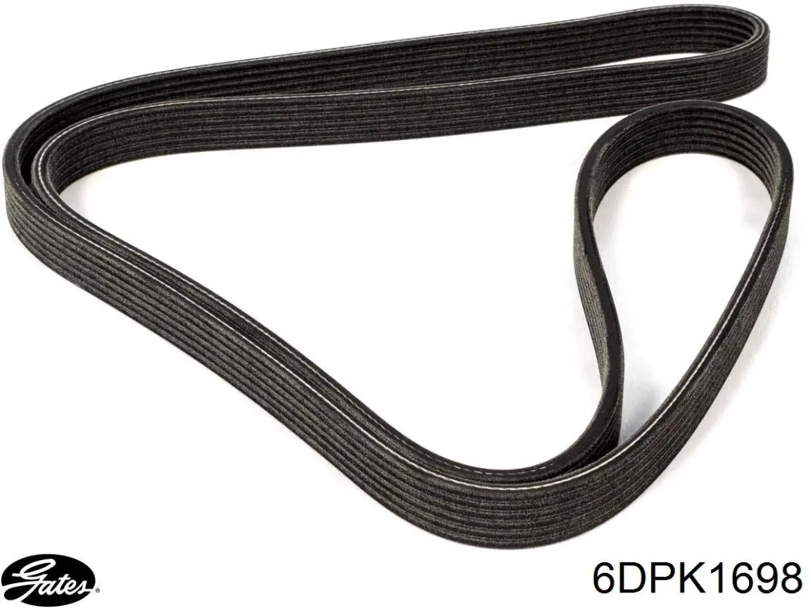Ремінь генератора 6DPK1698 Gates