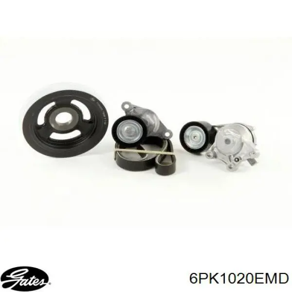 Ремінь кондиціонера Gates 6PK1020EMD