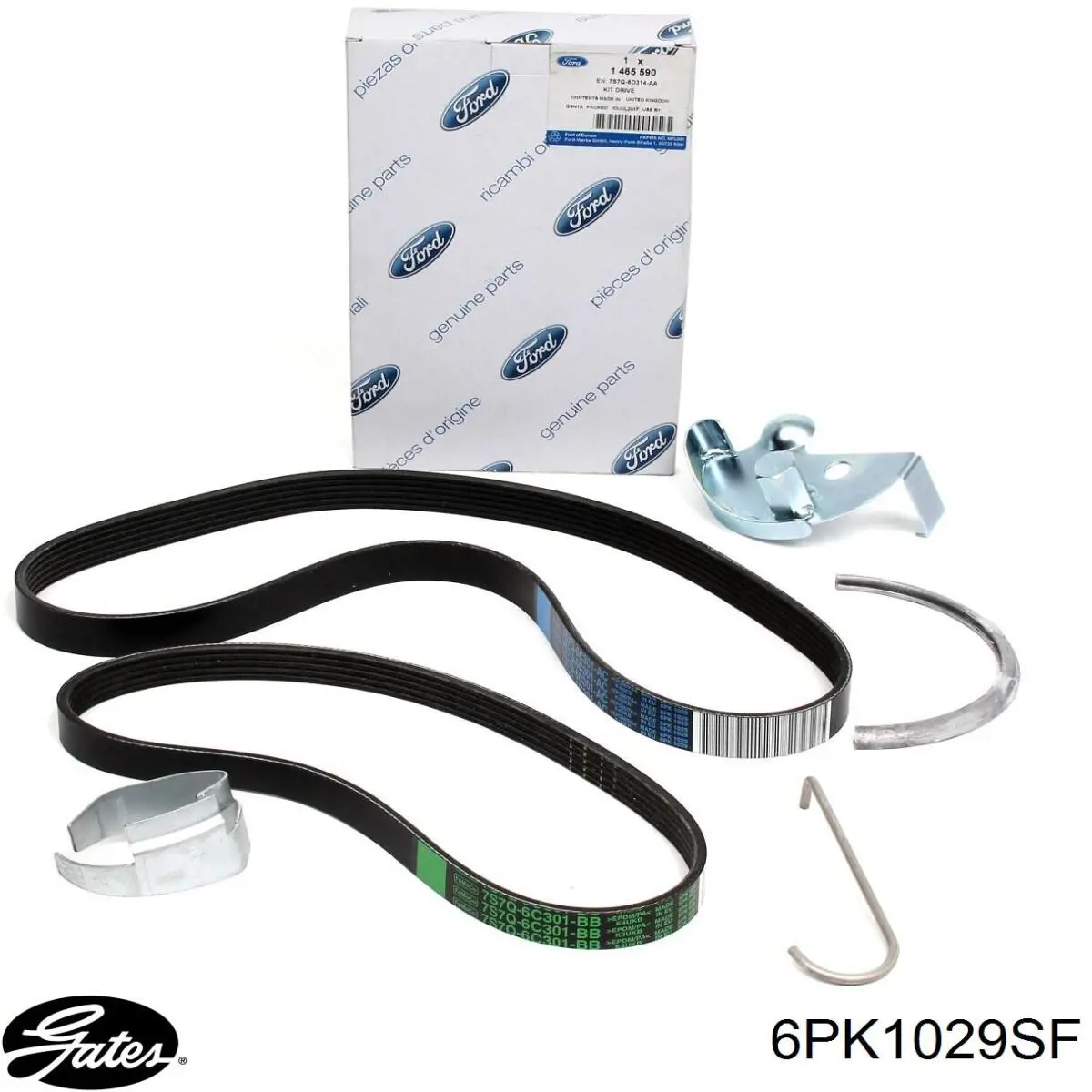 Купити 6PK1029SF Gates Ремінь генератора