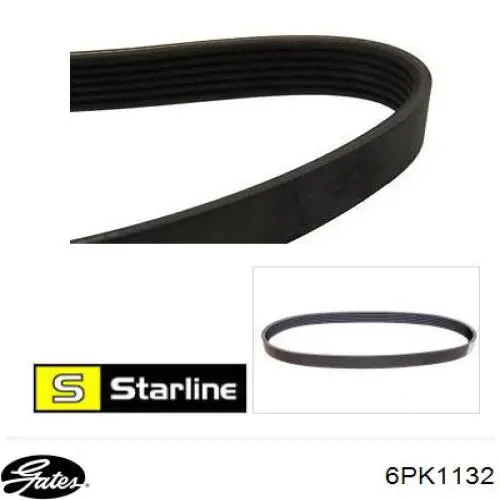 Клиновий ремінь Borsehung B12386 ціна, від 10.43 USD