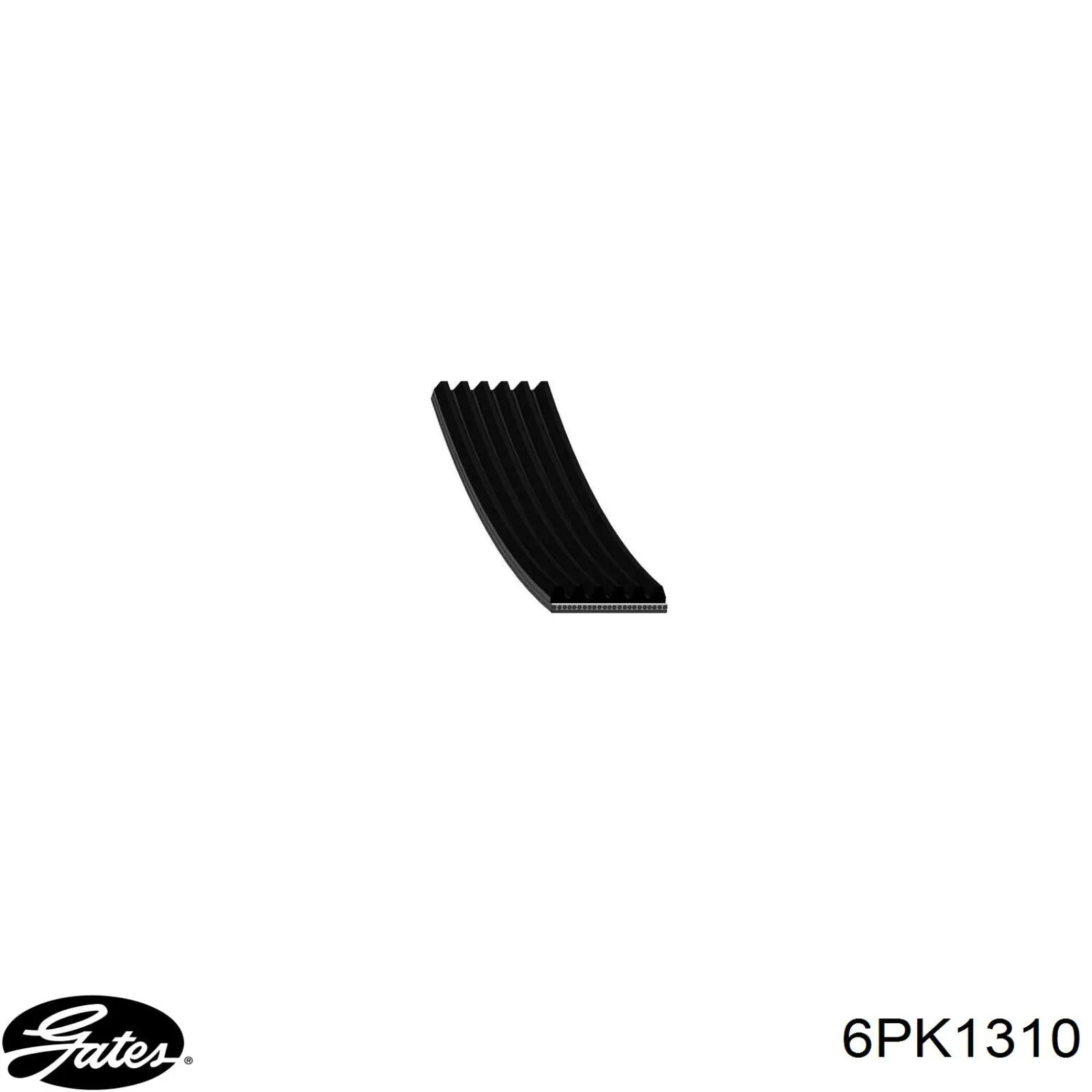 6PK1310 Gates Поліклиновий ремінь