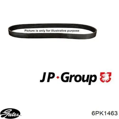 Ремінь кондиціонера Gates 6PK1463