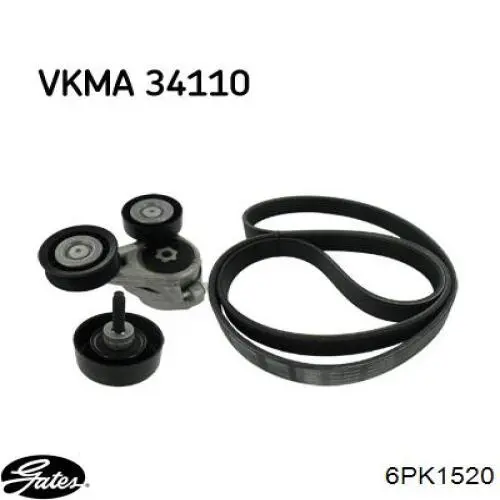 Ремінь кондиціонера Starline SR6PK1520