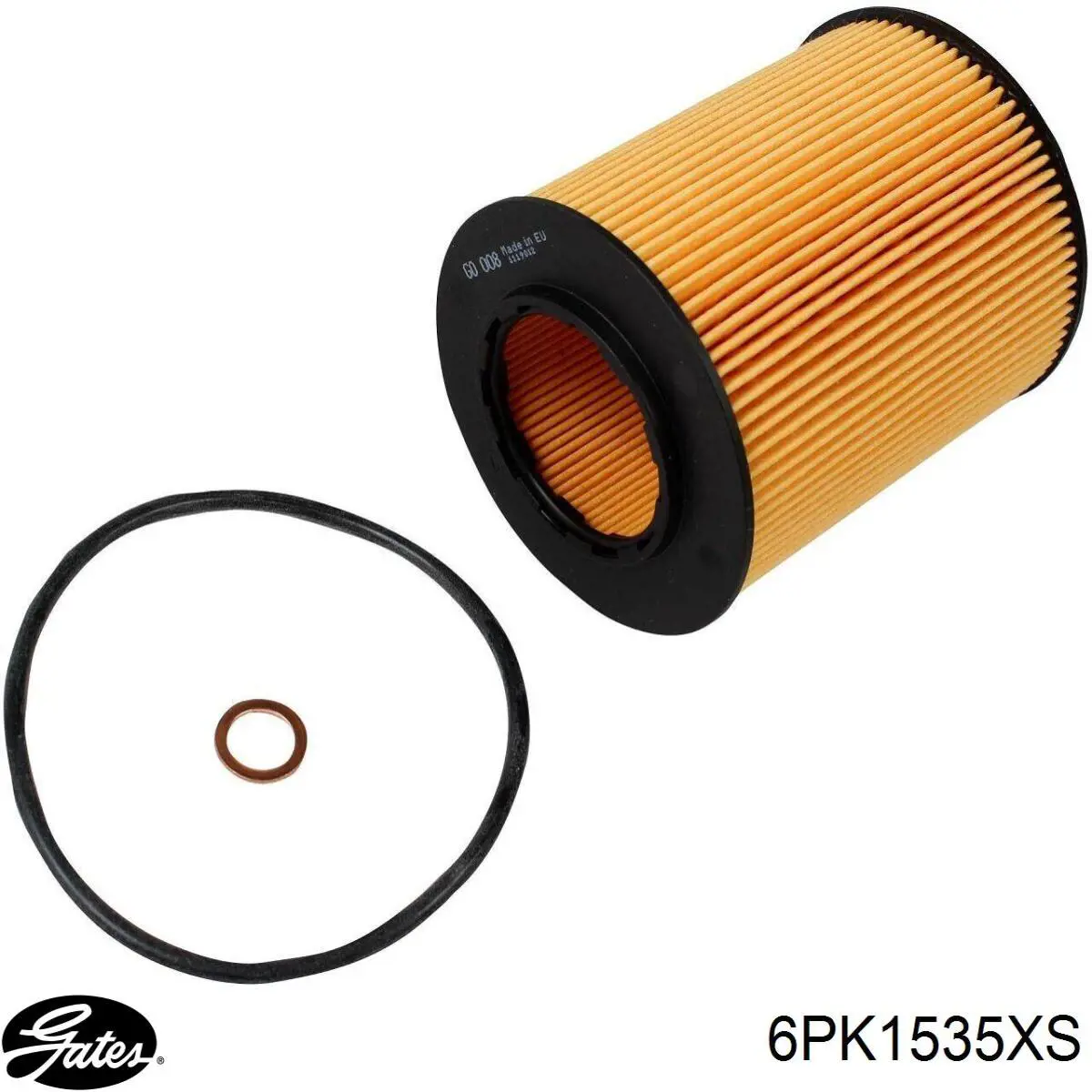 Клиновий ремінь Gates 6PK1535XS ціна, від 16.87 USD