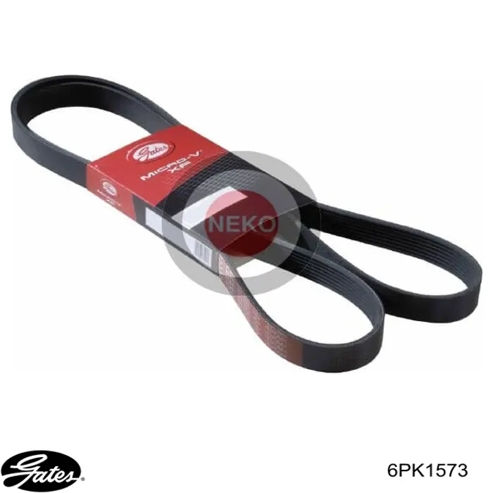 Ремінь кондиціонера Gates 6PK1573