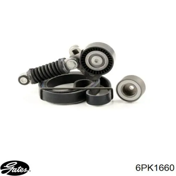 Ремінь кондиціонера Gates 6PK1660