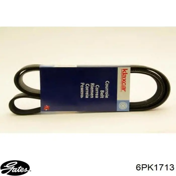 Купити 6PK1713 Gates Ремінь генератора