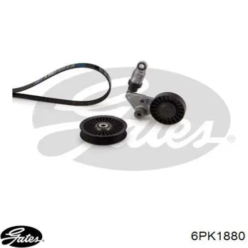 6PK1880 Gates Поліклиновий ремінь