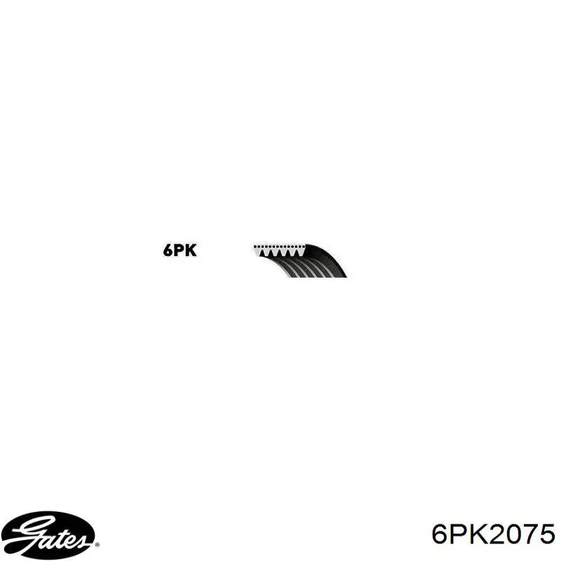 Ремінь кондиціонера Ford 4600280