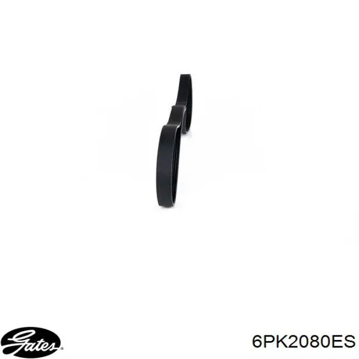 Клиновий ремінь Gates 6PK2080ES ціна, від 14.17 USD