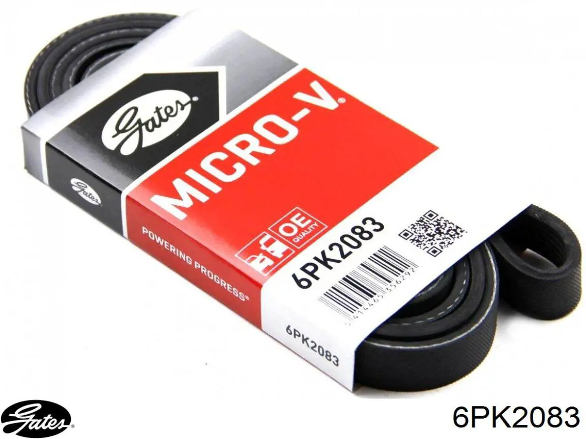 Ремінь кондиціонера Gates 6PK2083