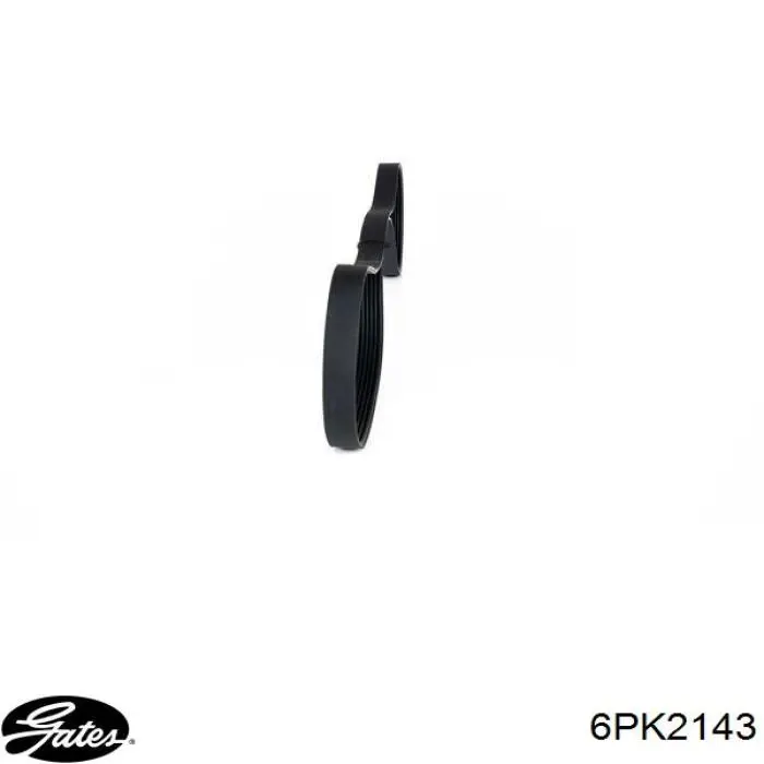Купити 6PK2143 Gates Ремінь генератора