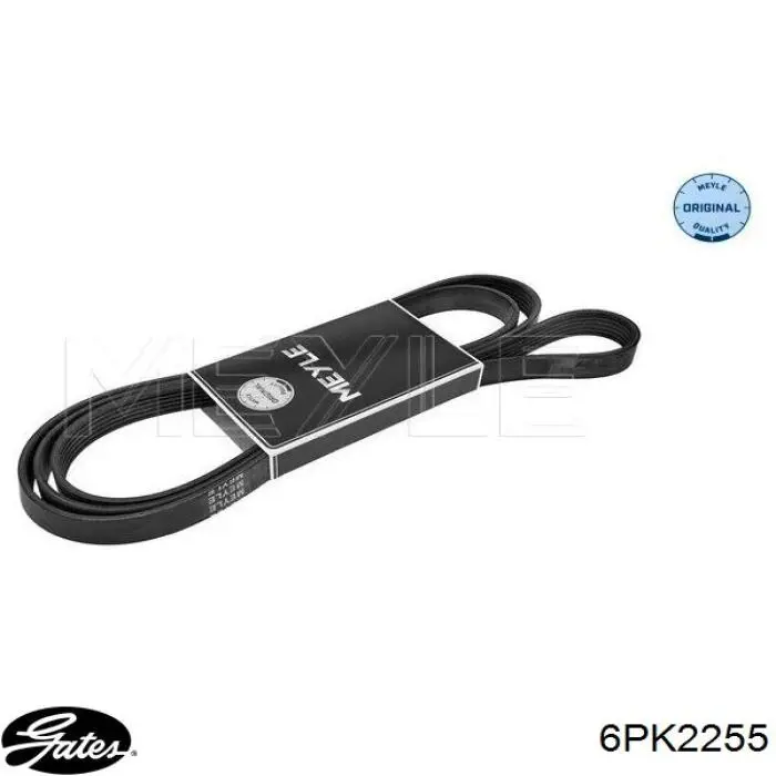 Купити 6PK2255 Gates Ремінь генератора
