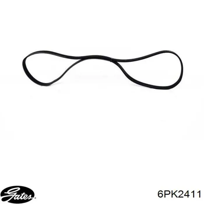Купити 6PK2411 Gates Ремінь генератора