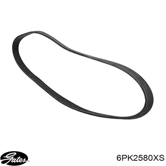 Купити 6PK2580XS Gates Ремінь генератора