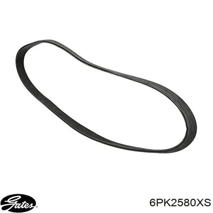Ремінь генератора 6PK2580XS Gates