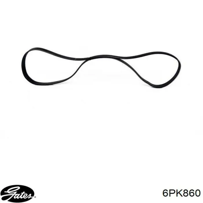 Ремінь генератора 6PK860 Gates