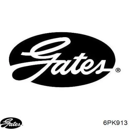 Купити 6PK913 Gates Ремінь генератора