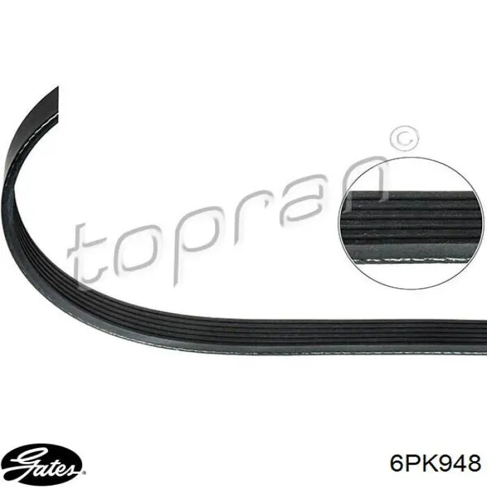 Купити 128065 Peugeot/Citroen Ремінь генератора